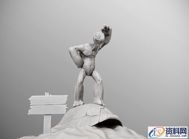 3dMax制作幽默海龟(图文教程),3dMax制作幽默海龟,设计,一般,这个,第15张