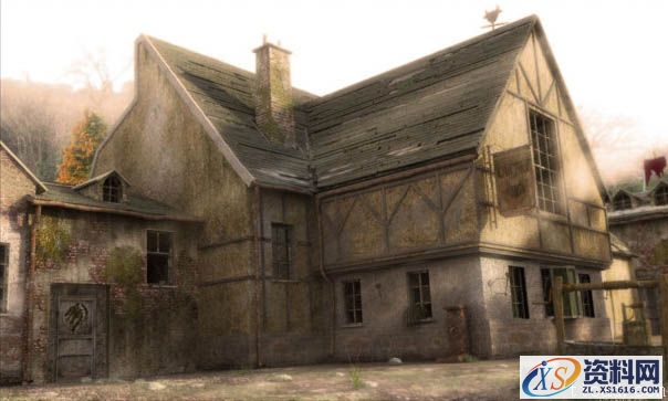 3dsMax制作怀旧老屋(图文教程),3dsMax制作怀旧老屋,结构,这个,形状,第17张