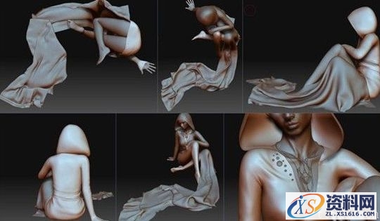 3DMAX制作克劳族少女(图文教程),3DMAX制作克劳族少女,采用,设计,尺寸,第9张