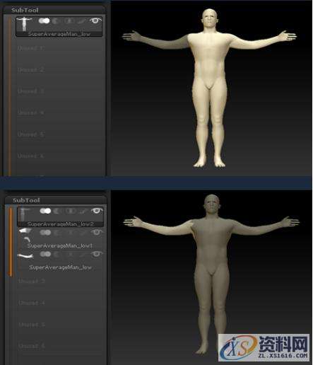 两个方法教你用ZBrush分开模型上的某些部分,设计,产品,这个,第2张