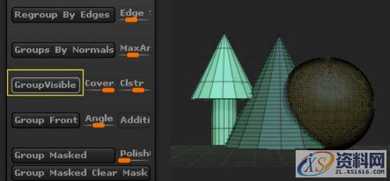 ZBrush中如何合并不同组模型呢？,选择,完成,如图,第6张
