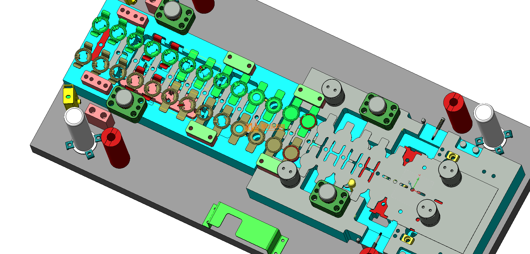 冲压汽车模具结构图纸0006,结构,模具,NeadPay,第1张