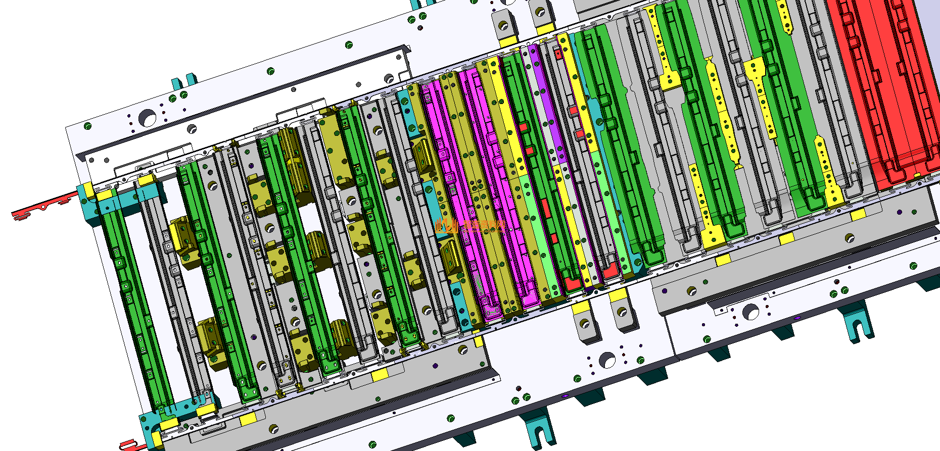 冲压汽车模具结构图纸0021,结构,NeadPay,模具,第1张
