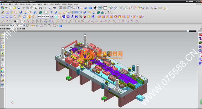 五金汽车模具结构图纸0005,结构,NeadPay,模具,第1张