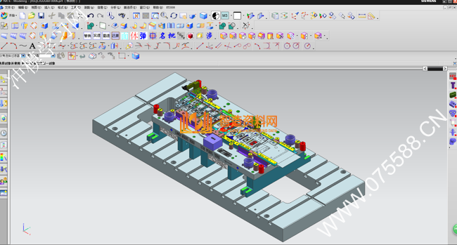 五金汽车模具结构图纸0006,结构,NeadPay,模具,第1张