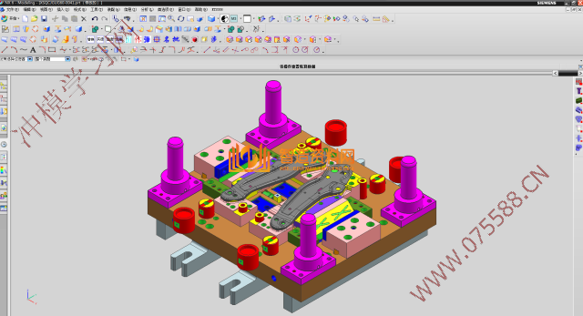 五金汽车模具结构图纸0041,结构,NeadPay,模具,第3张