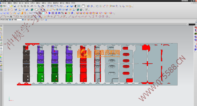 五金汽车模具结构图纸0048,结构,NeadPay,模具,第2张