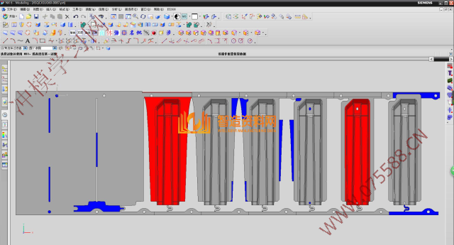 五金汽车模具结构图纸0087,结构,NeadPay,模具,第2张