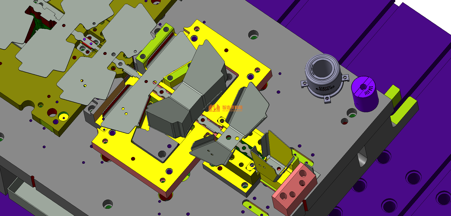 VISI五金汽车模具结构图纸0017,模具,结构,NeadPay,第1张