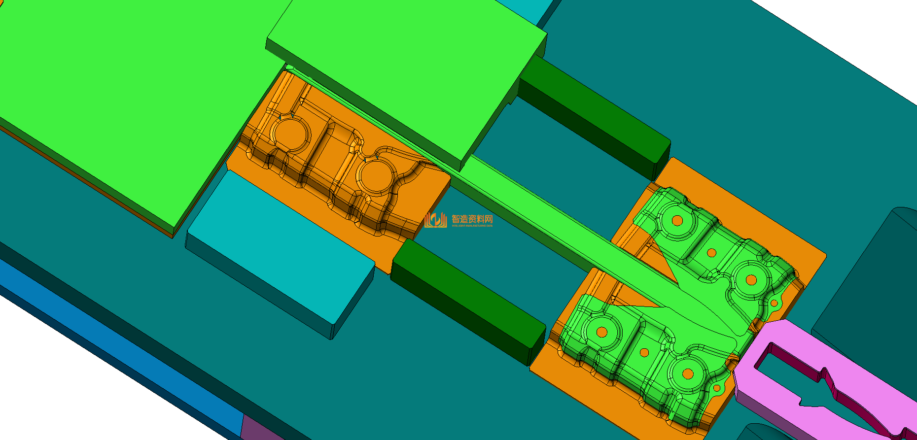 VISI五金汽车模具结构图纸0079,模具,结构,NeadPay,第1张