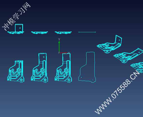 UG汽车零部件料带图0004,NeadPay,第3张