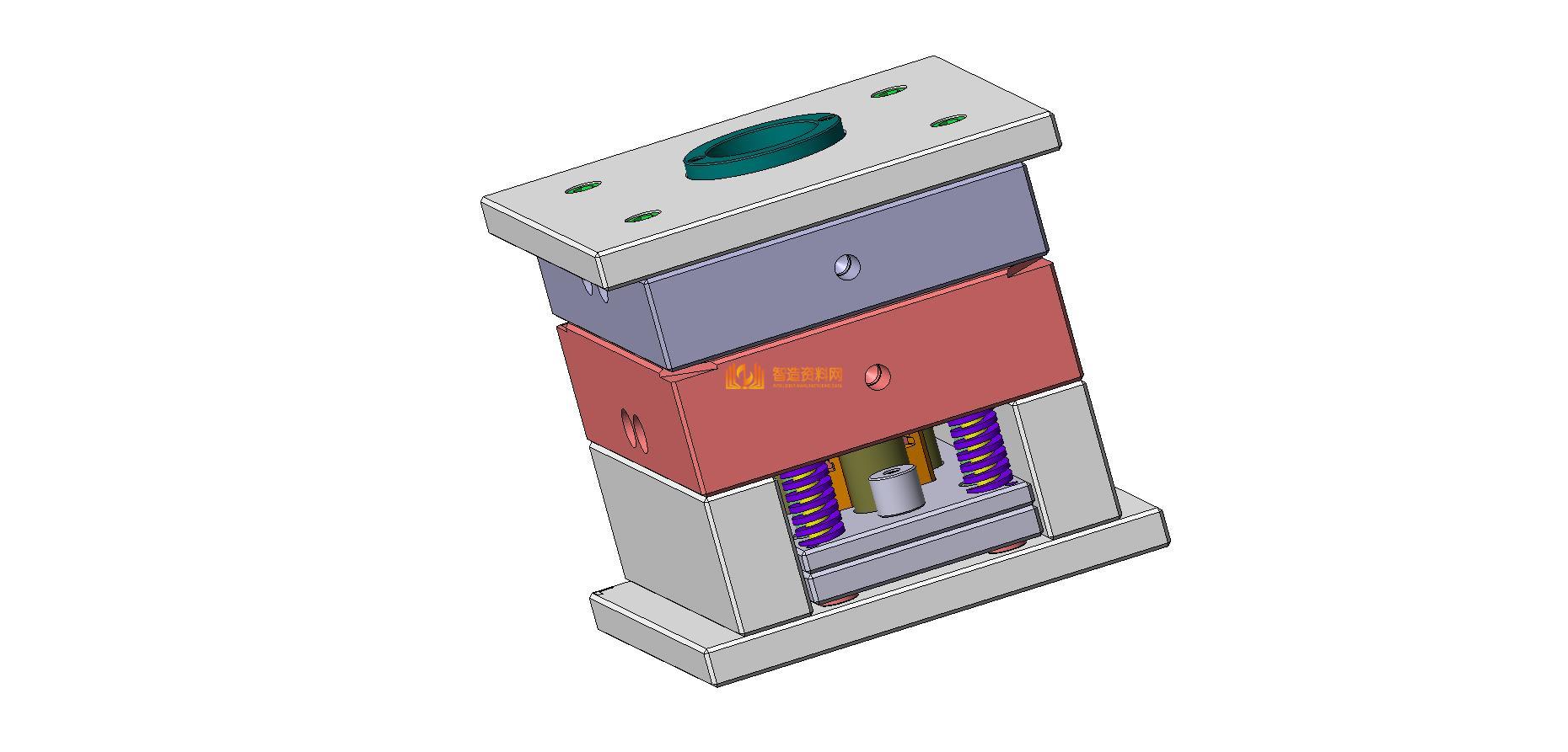 塑胶模具设计结构图纸0106,设计,NeadPay,模具,第1张