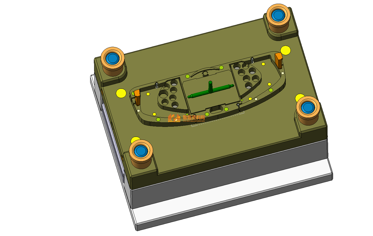 塑胶模具设计结构图纸0129,设计,NeadPay,模具,第3张