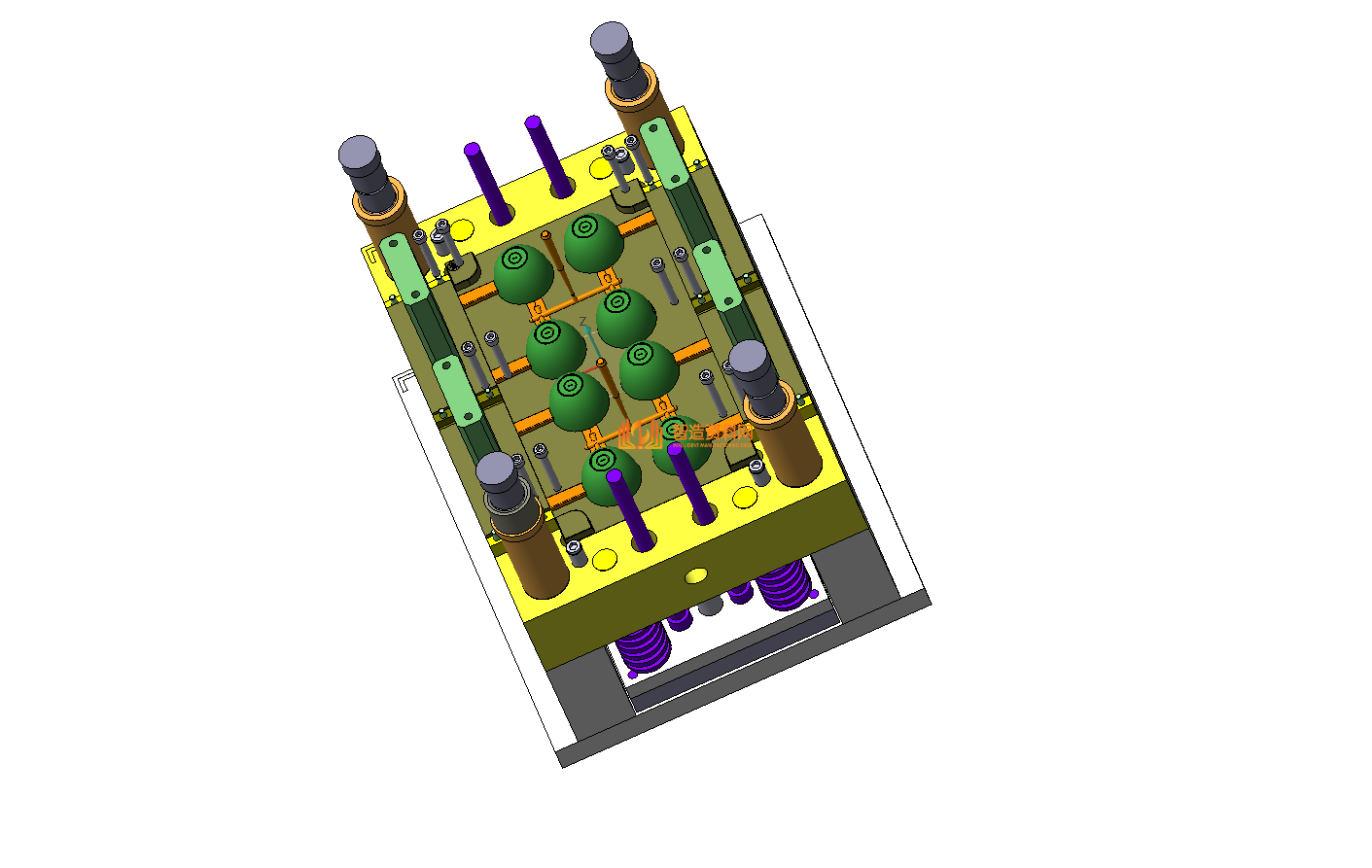 塑胶模具设计结构图纸0131,设计,NeadPay,模具,第2张