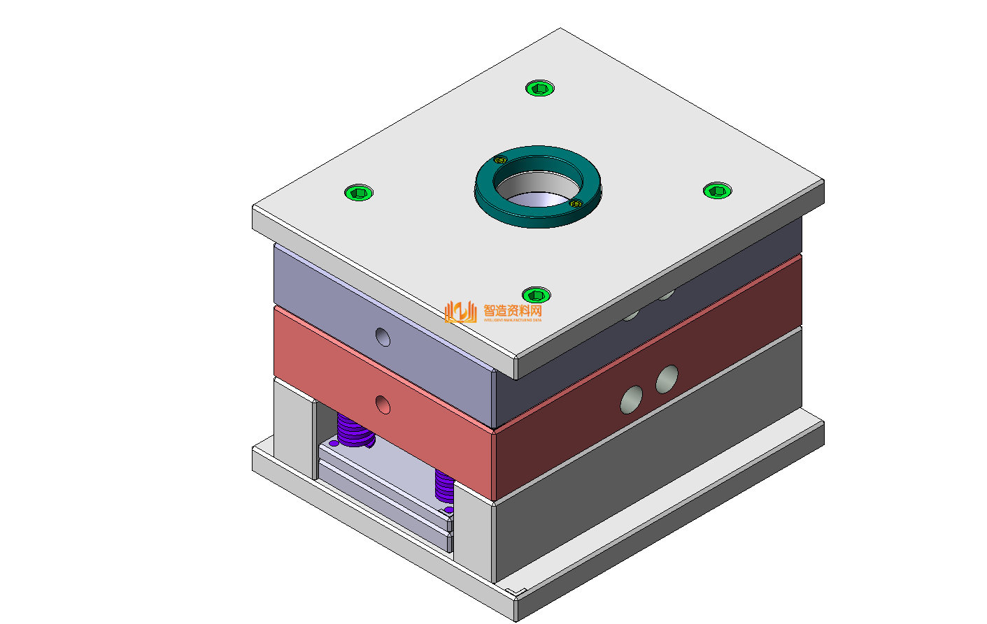 塑胶模具设计结构图纸0143,NeadPay,设计,模具,第1张