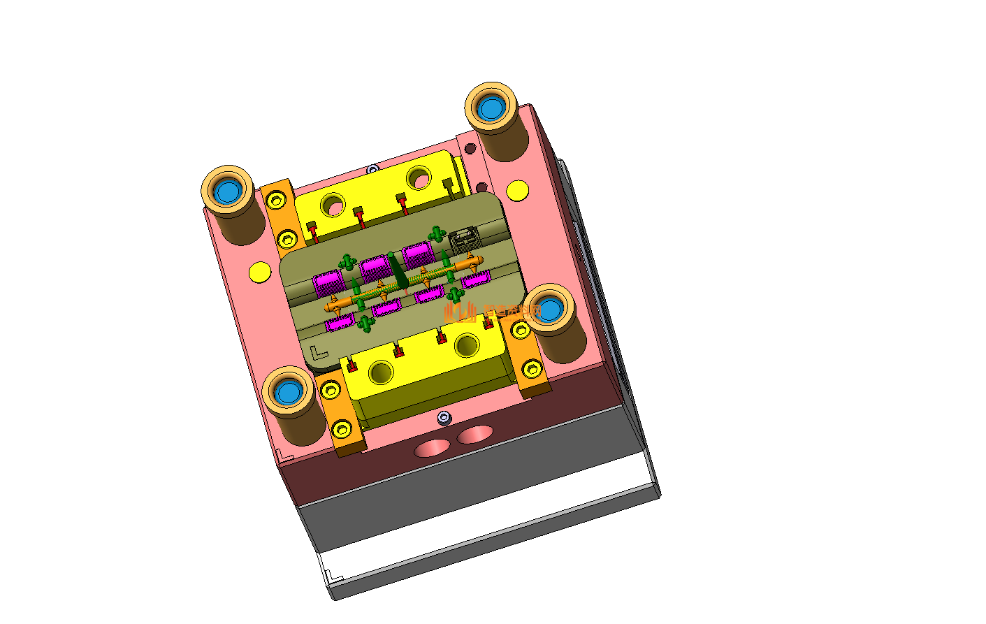 塑胶模具设计结构图纸0171,NeadPay,设计,模具,第2张