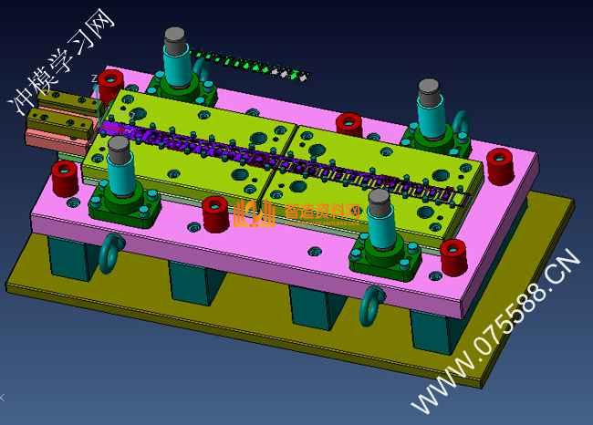 五金冲压模具结构图纸0001,NeadPay,模具,结构,第2张