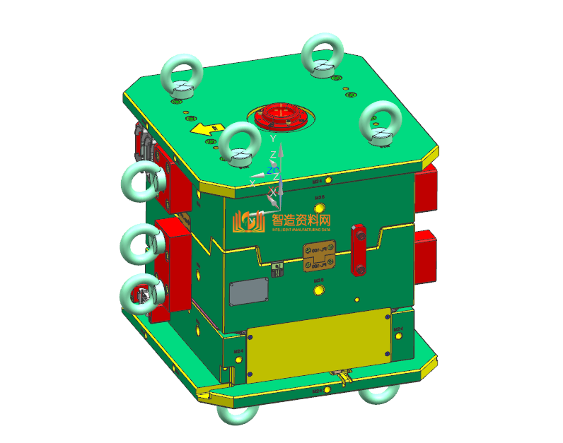塑胶汽车模具设计结构图纸0024,NeadPay,设计,模具,第2张
