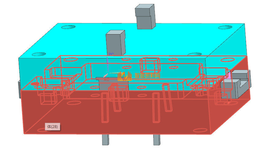 塑胶模具分模图纸0007,NeadPay,模具,图纸,第2张