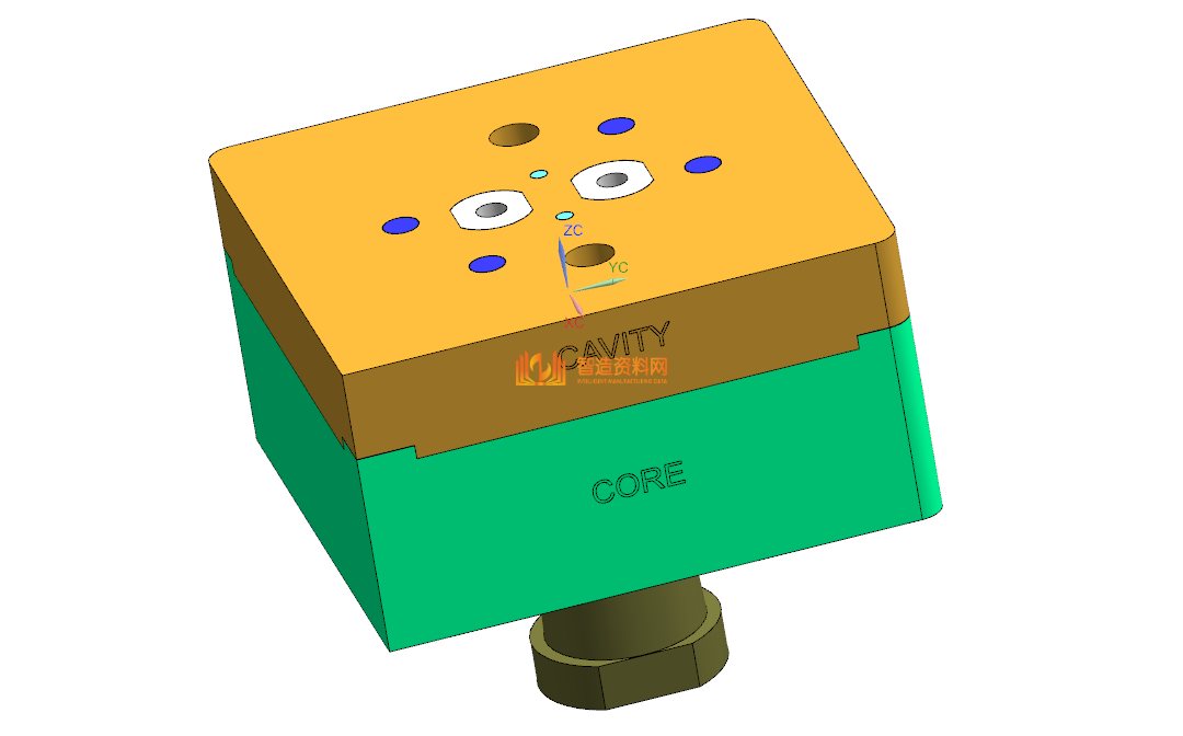 塑胶模具分模图纸0032,NeadPay,模具,图纸,第2张