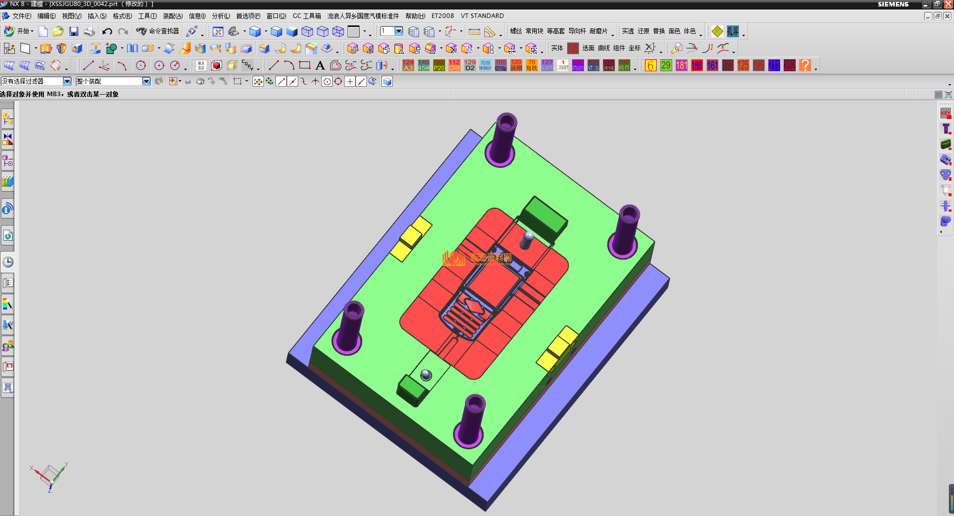 塑胶模具设计全套图纸0042,NeadPay,设计,模具,第2张