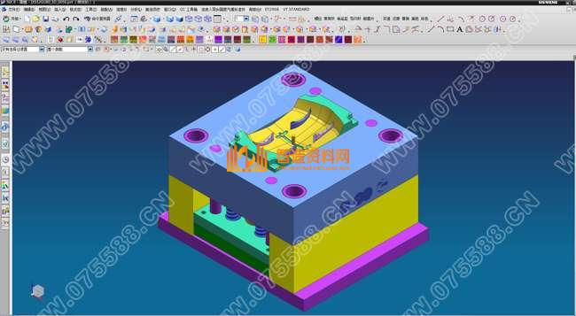 塑胶模具设计全套图纸0056,NeadPay,设计,模具,第2张