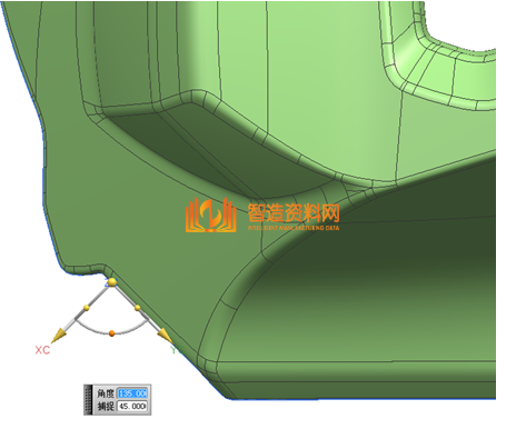 ug模具设计之汽车产品分型面设计处理技巧,ug模具设计之汽车产品分型面设计处理技巧,分型,下图,修剪,拉伸,产品,第12张