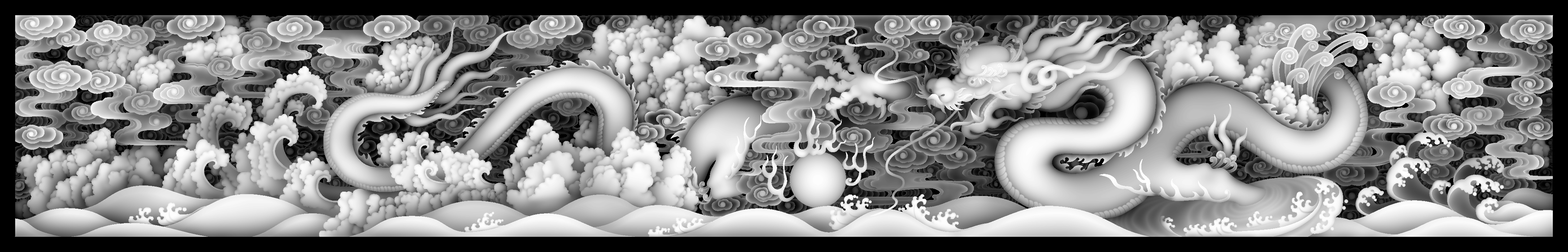 苍龙教子顶箱柜横花板,XSJDP_0020.bmp,NeadPay,第1张