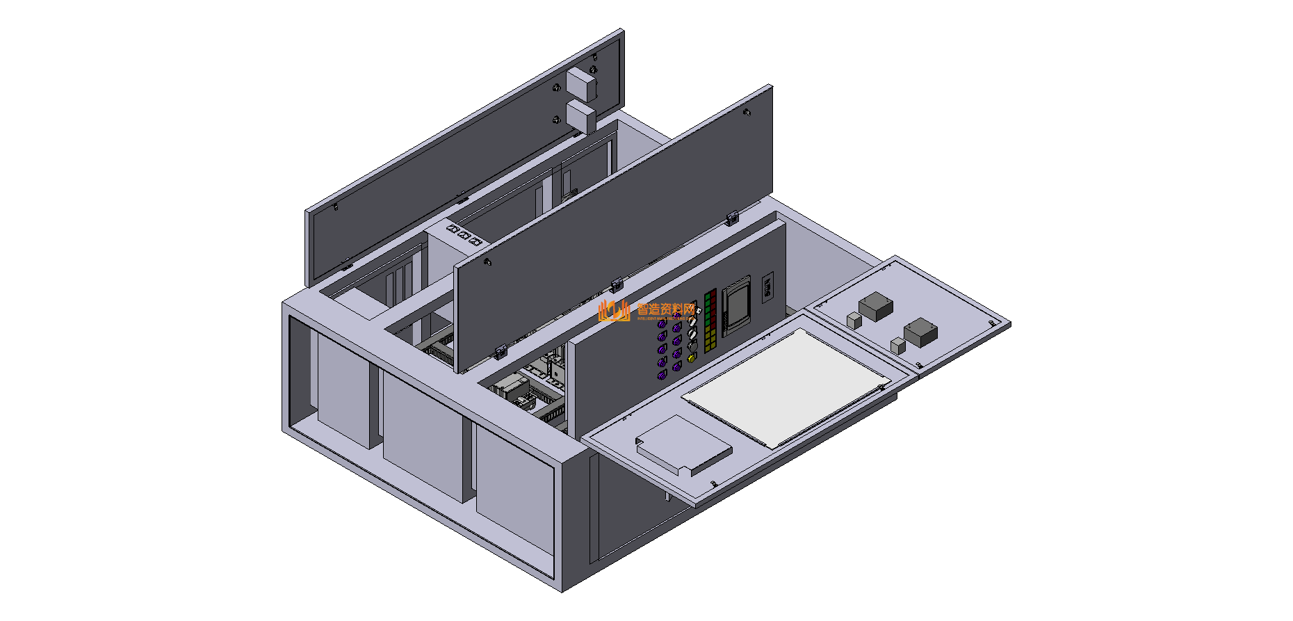 大型的户外机箱柜设计模型,XSJXSB_SW_0043.png,NeadPay,设计,模型,第1张