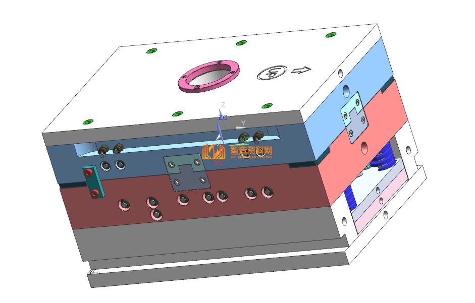 塑胶模具设计全套图纸0241,NeadPay,模具,设计,第1张