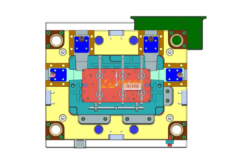 塑胶模具设计全套图纸0255,NeadPay,模具,设计,第1张
