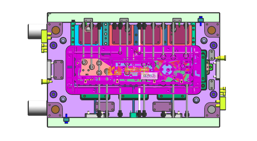 塑胶模具设计全套图纸0261,NeadPay,模具,设计,第1张
