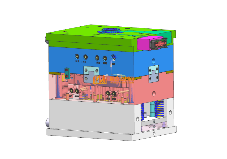 塑胶模具设计全套图纸0263,NeadPay,模具,设计,第2张