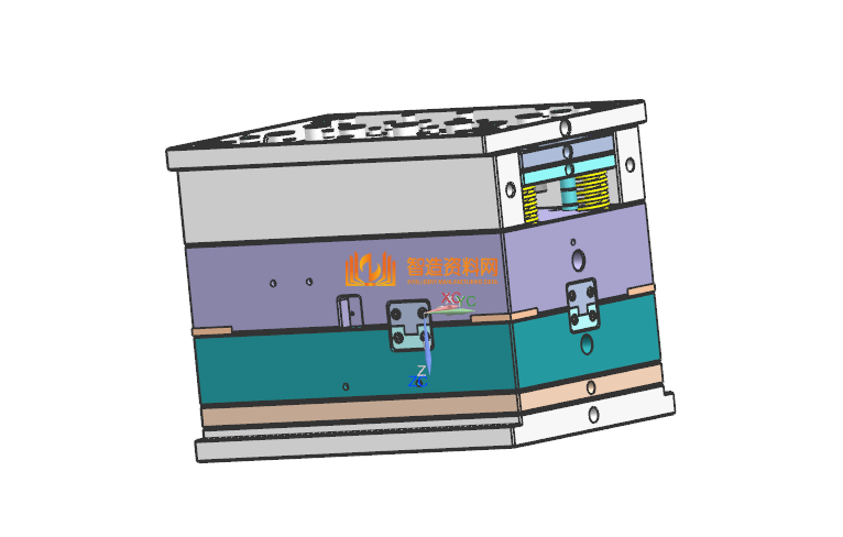 塑胶模具设计全套图纸0271,NeadPay,模具,设计,第1张