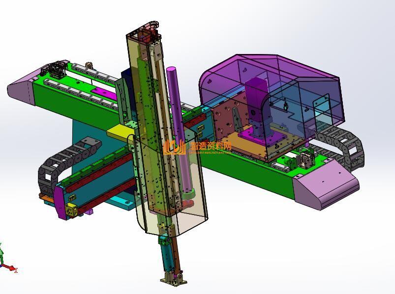 三轴伺服机械手注塑机械手含全套工程图650,NeadPay,注塑,第4张