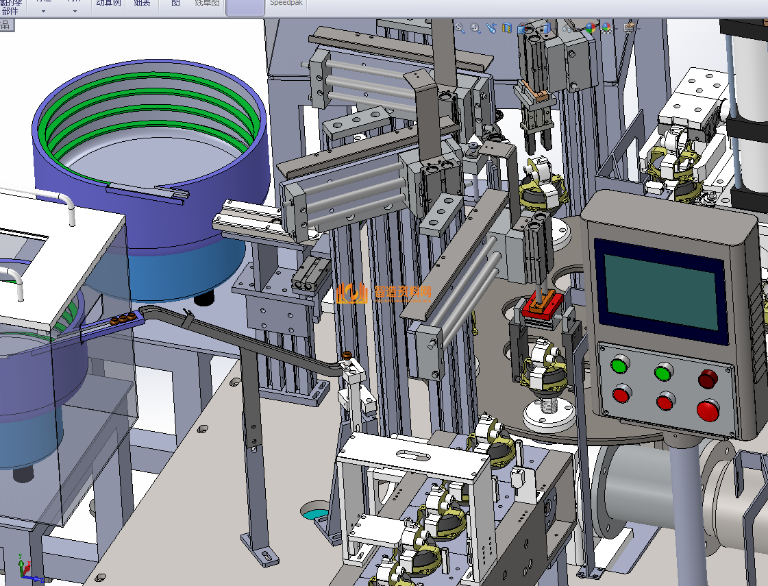马达波珠弹簧片自动组装机*,NeadPay,自动,第6张