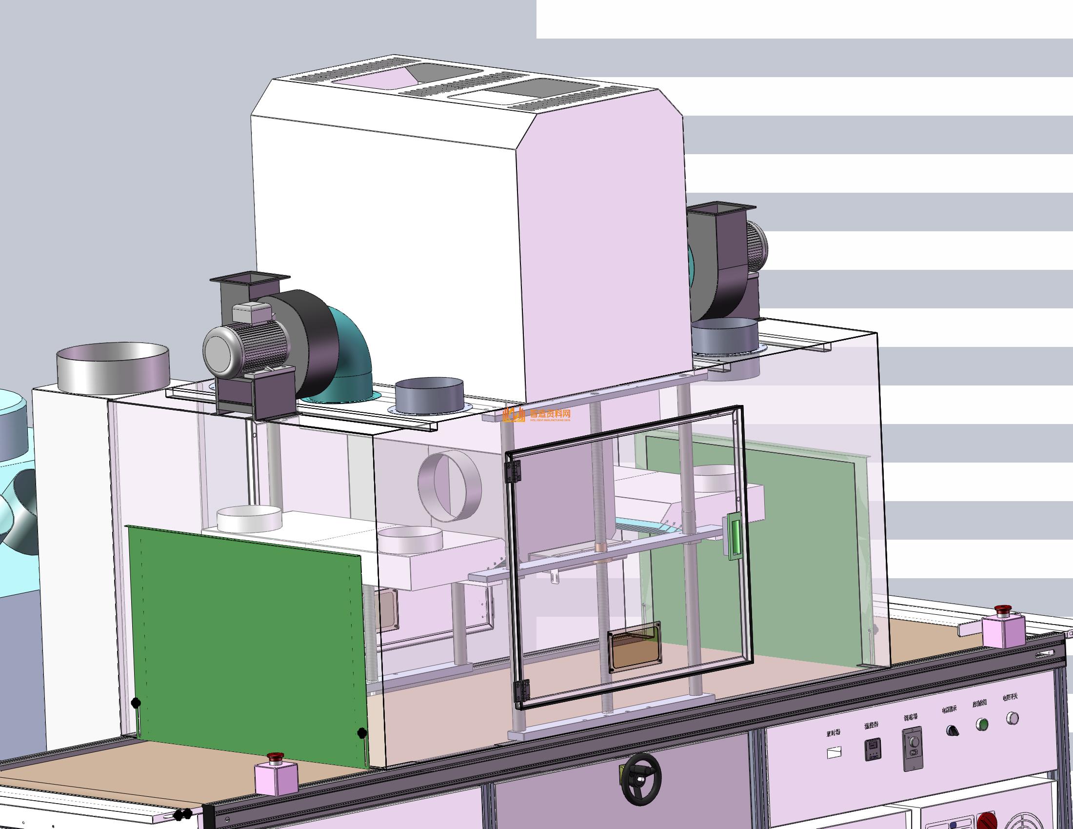 双灯式UV机.内嵌冷气A型(手机屏幕UV固化机),NeadPay,第9张