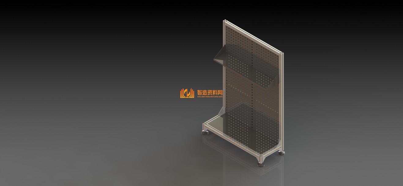 单面物料整理架,NeadPay,物料,第1张