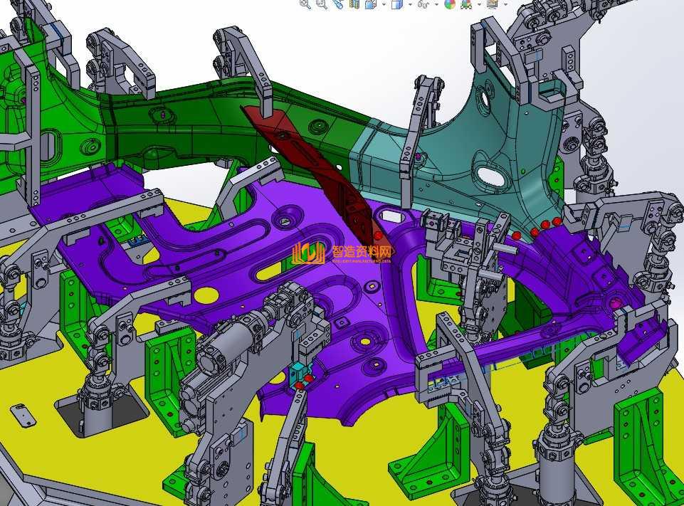 侧板焊接定位夹具,NeadPay,定位,第2张