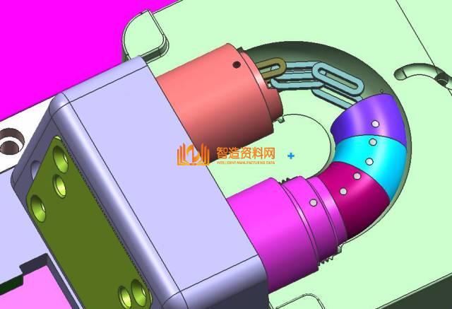 塑胶模具设计：模具弯管圆弧抽芯设计，搞懂原理其实真不难 ...,模具弯管圆弧抽芯设计，搞懂原理其实真不难,圆弧,模具设计,塑胶,第5张