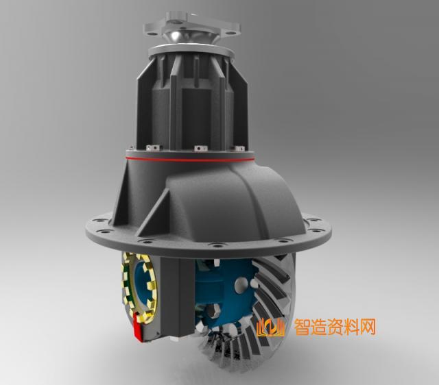 汽车后桥SW模型图纸,NeadPay,图纸,模型,第3张