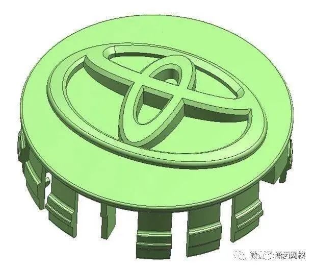 丰田标志注塑模具设计-浇注系统及模仁大小的确定,图片,模具,设计,模具设计,产品,自动,加工,第9张
