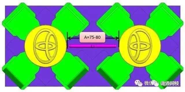 丰田标志注塑模具设计-浇注系统及模仁大小的确定,图片,模具,设计,模具设计,产品,自动,加工,第13张