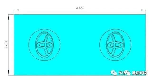 丰田标志注塑模具设计-浇注系统及模仁大小的确定,图片,模具,设计,模具设计,产品,自动,加工,第14张